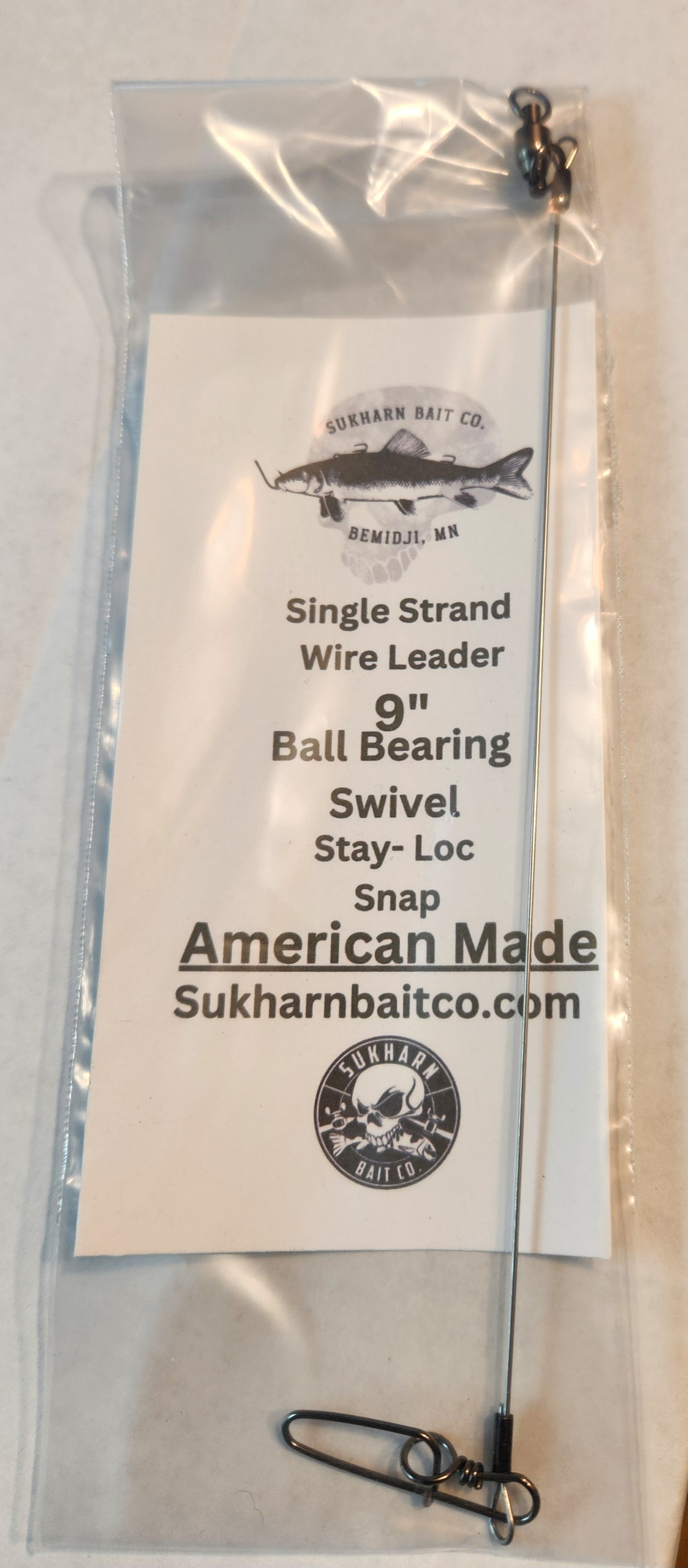 9 Inch Single Strand Leader