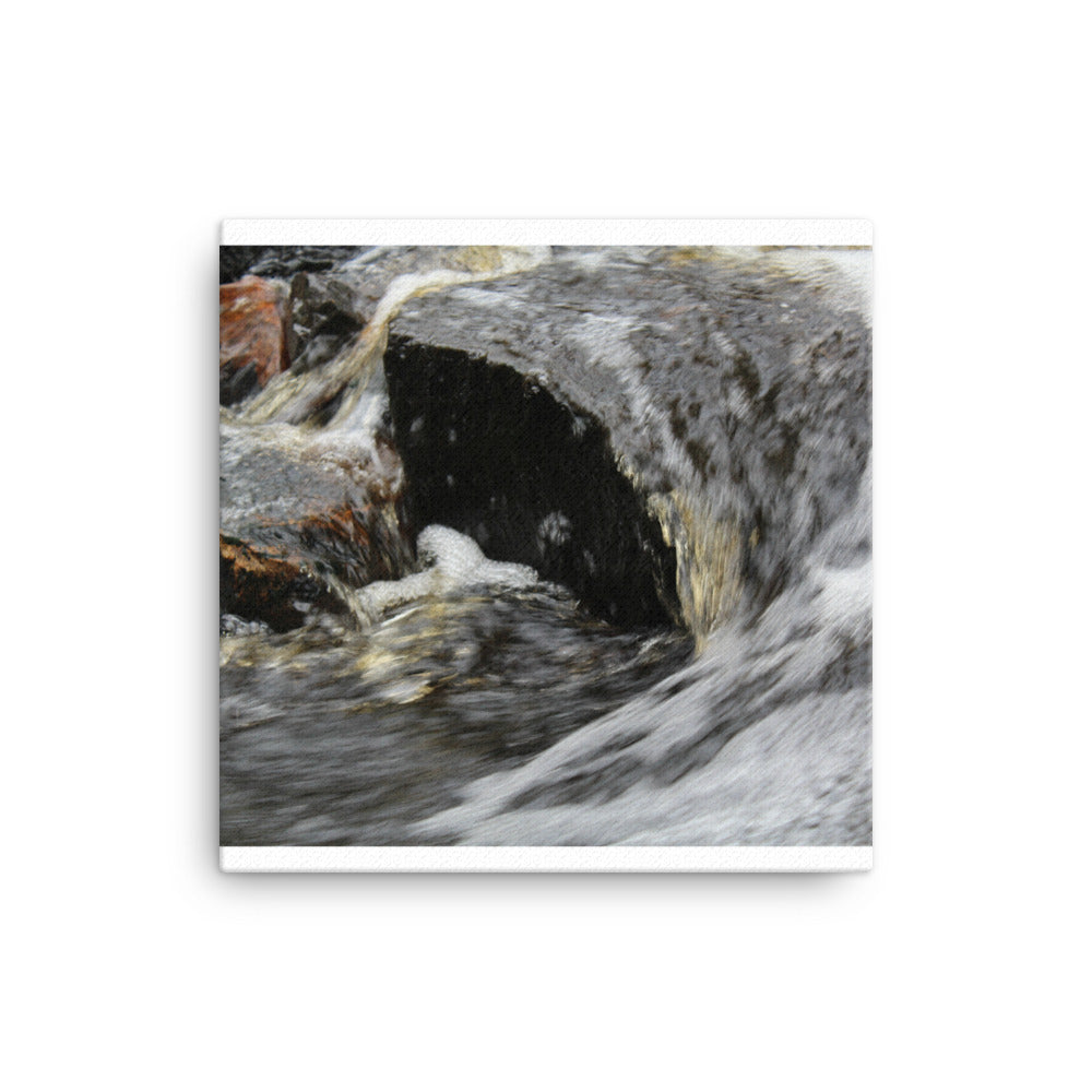 Water Flowing Canvas Print